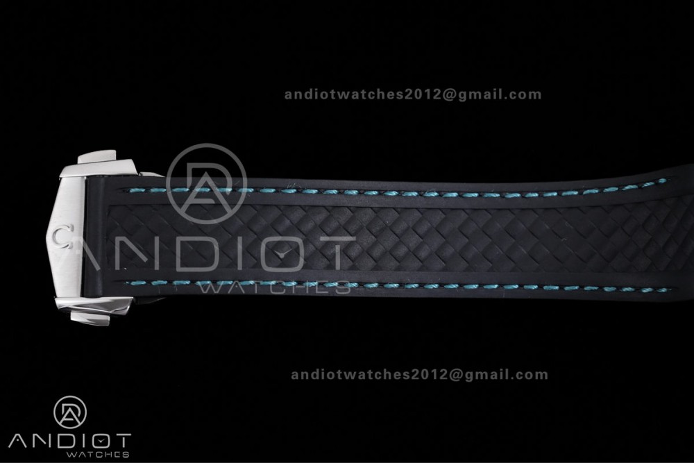 Aqua Terra 150M 41mm SS VSF 1:1 Best Edition Turquoise Dial On Black Rubber Strap Super Clone A8900 — photo 15