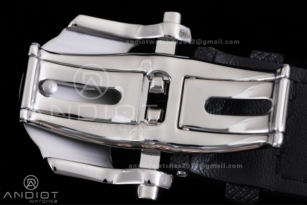 MB&F M.A.D.1.Blue SS K1F 1:1 Best Edition on Black Leather Strap Miyota 821A — photo 19