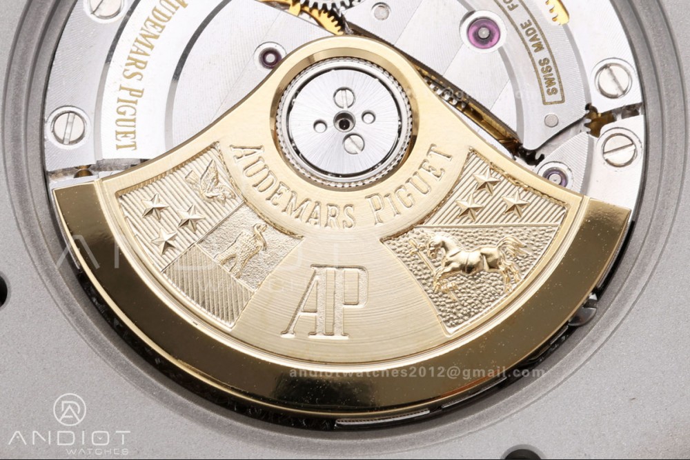 Royal Oak 39mm 15300 SS ZF 1:1 Best Edition White Textured Dial on SS Bracelet SA3120 Super Clone — photo 11