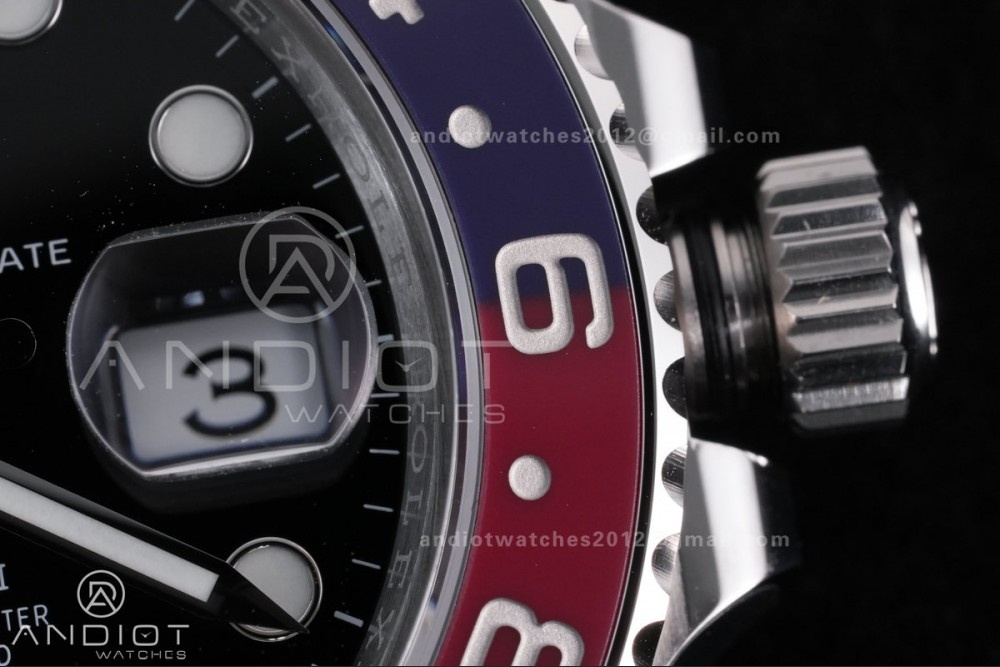 GMT-Master II 126710 BLRO Blue/Red Ceramic VSF Best Edition Pepsi on Jubilee Bracelet DD3285 V3 — photo 6