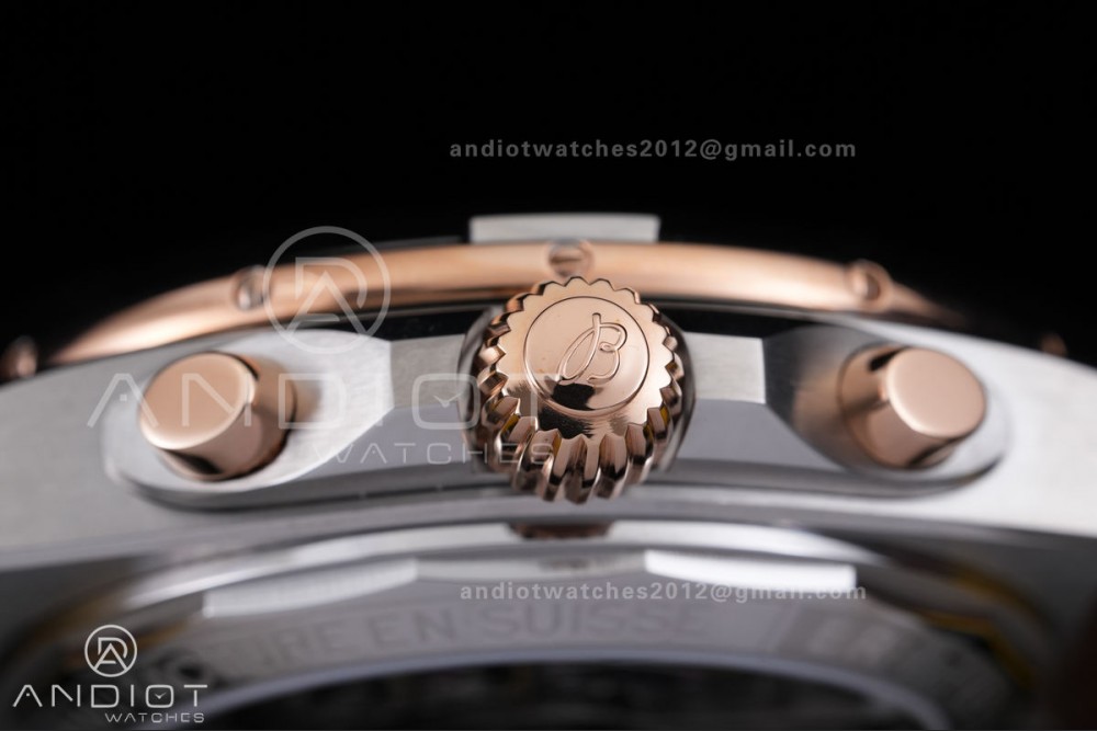 Super Chronomat B01 42MM RG/LE Black/Stk Dial BLF A7750 — photo 11