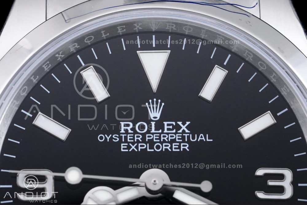 Explorer 36 124270 904L Steel EWEF 1:1 Best Edition on SS Bracelet A3230 — photo 3