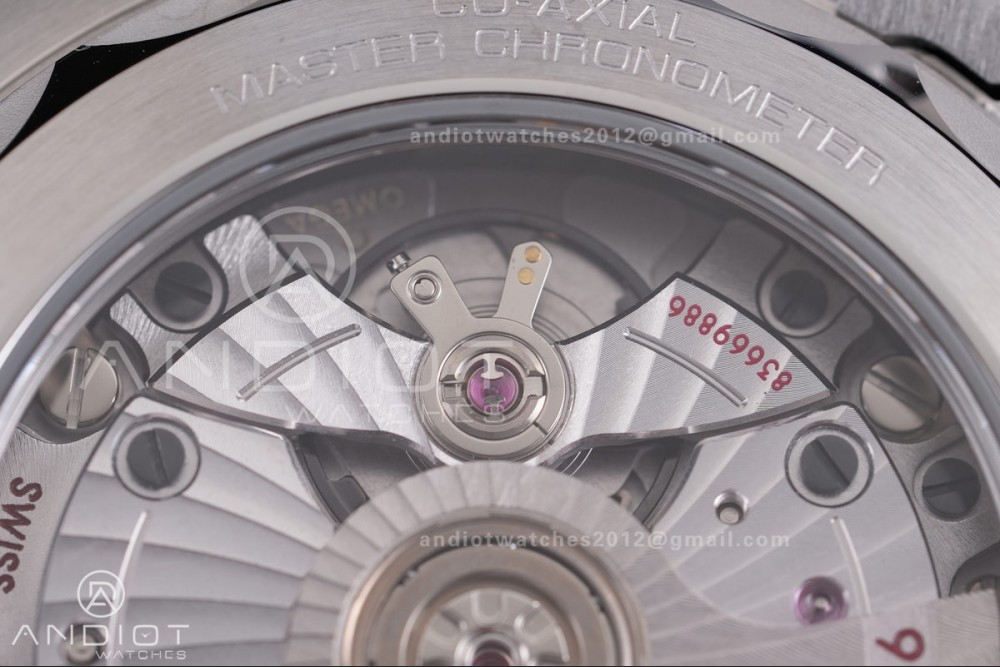 Aqua Terra 150M Master 38mm SS VSF Rail Master 1:1 Best Edition Gray Ombre Dial On SS Bracelet Super Clone A8800 — photo 7