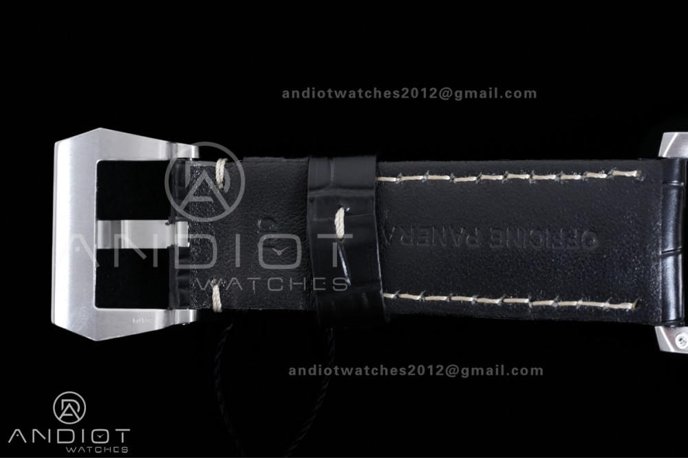PAM312 R VSF 1:1 Best Edition on Black Leather Strap P.9000 Super Clone V2 — photo 15