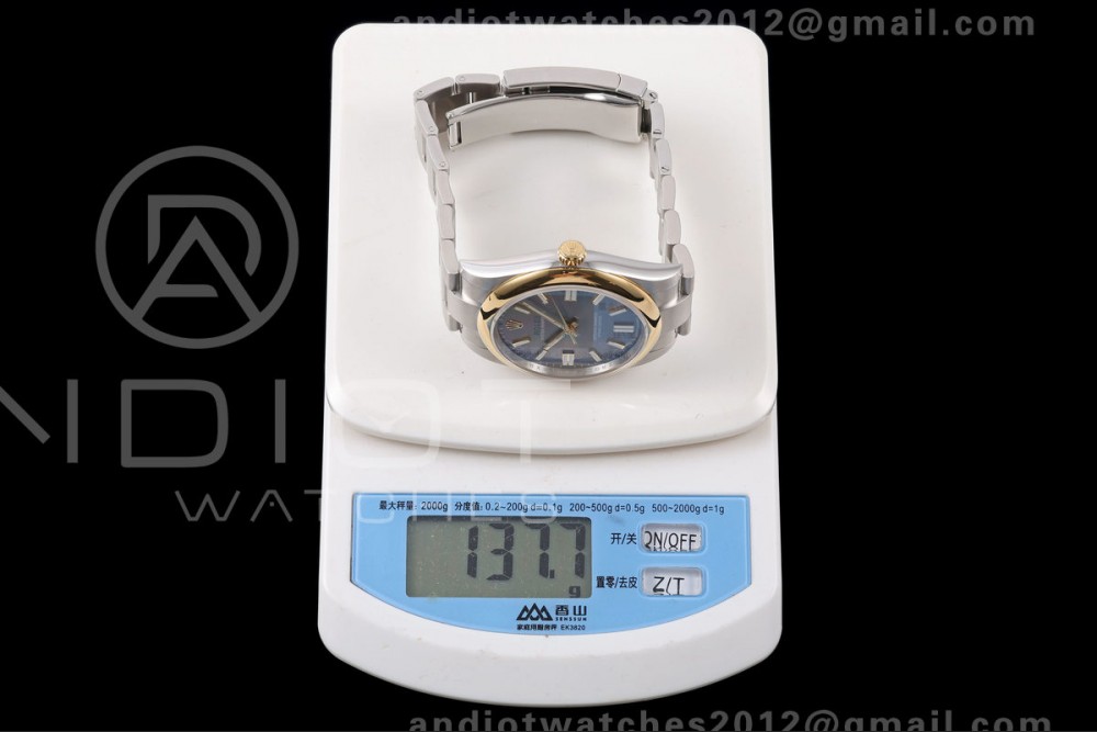 Oyster Perpetual 41 134303 QF 1:1 Best Edition Gray Dial on SS Bracelet JH3230 — photo 25