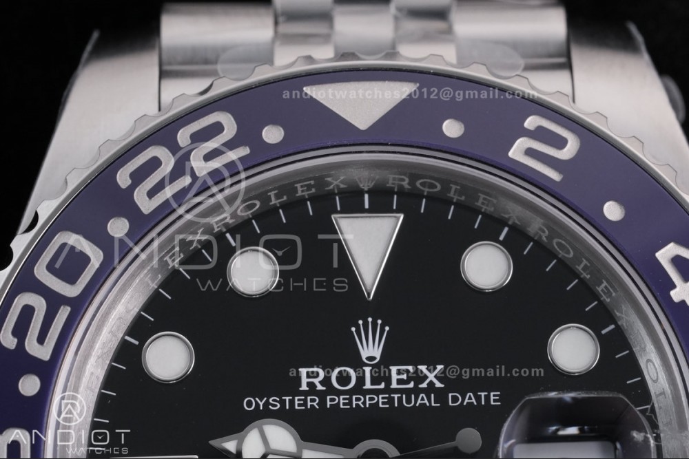 GMT-Master II 126710 BLRO Blue/Red Ceramic VSF Best Edition Pepsi on Jubilee Bracelet DD3285 V3 — photo 3