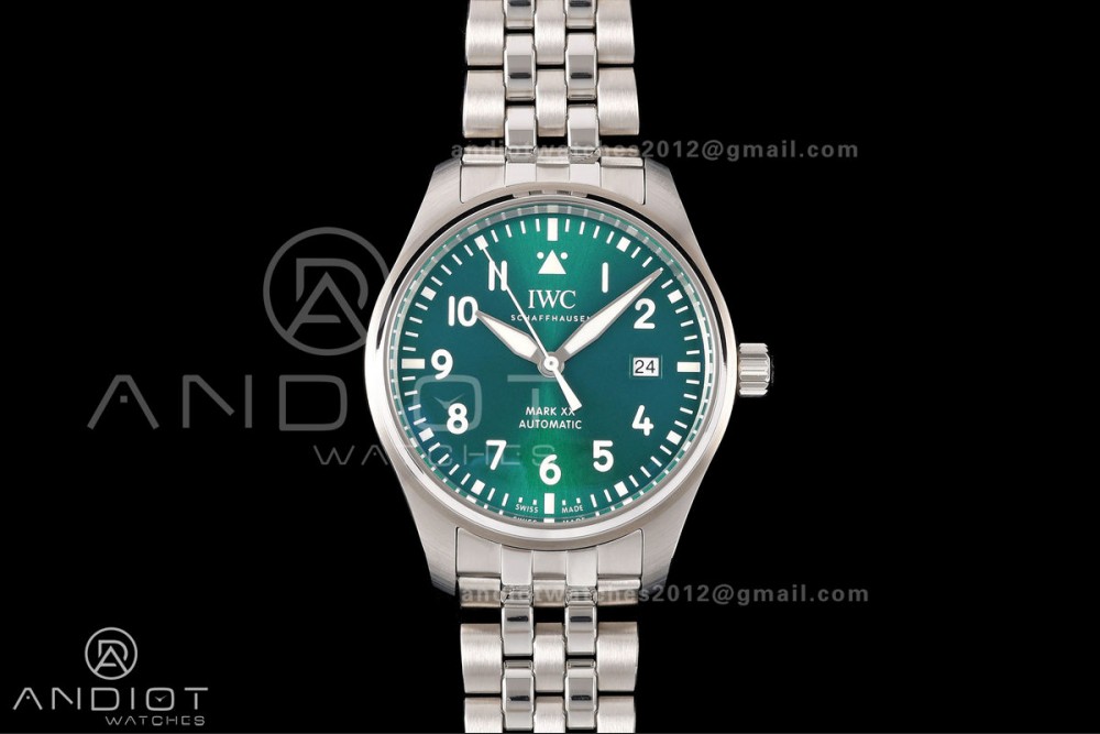 Mark XX MZF 1:1 Best Edition Green Dial on SS Bracelet A2892 — photo 3