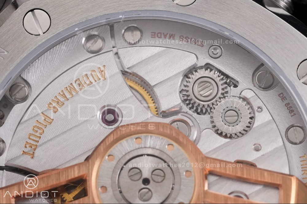 Royal Oak 15510 SS TOP 1:1 Best Edition Grey Dial on SS Bracelet DD4302 Super Clone — photo 8