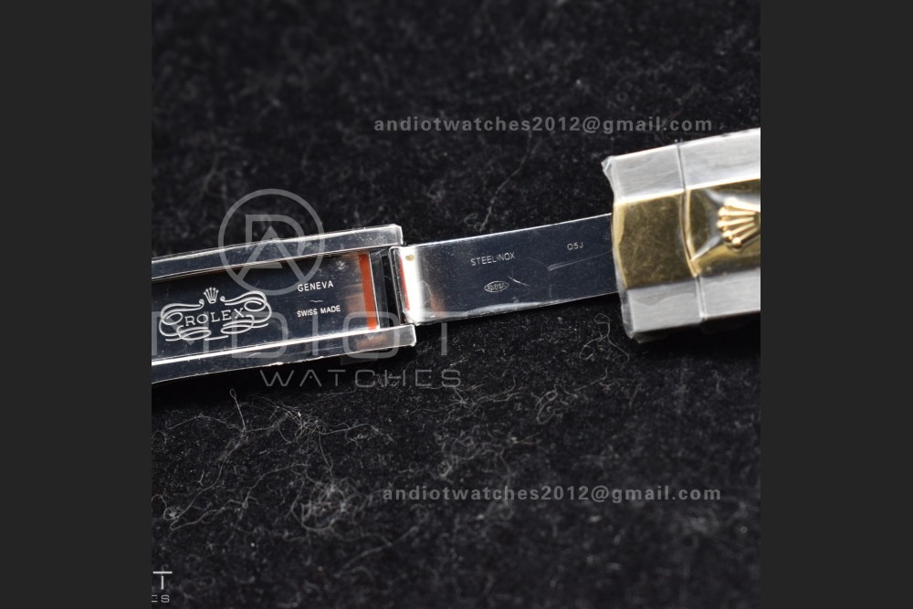 Skydweller SS/YG Noob Best Edition White Dial On SS/YG Bracelet A23J — photo 9