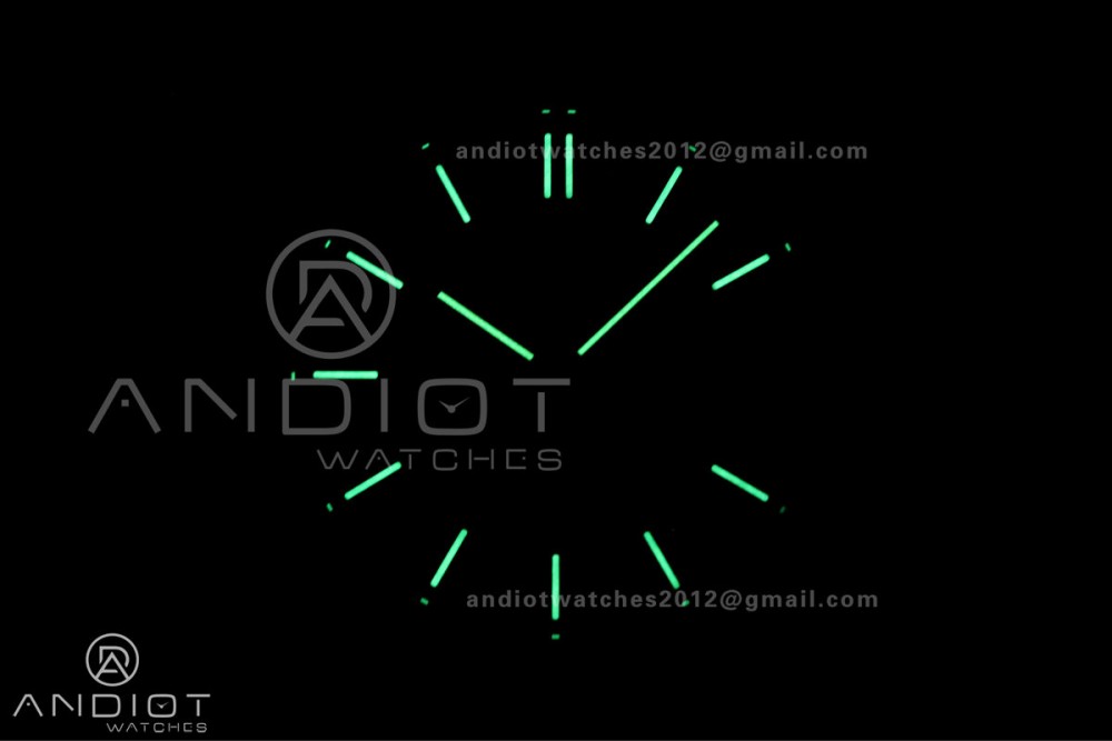 Royal Oak 41mm 15500 RG DDF 1:1 Best Edition Black Dial on Black Leather Strap DD4302 Super Clone (Weighted) — photo 24