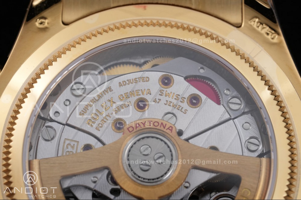 Daytona 126528 LN Le Mans QF 1:1 Best Edition on YG Bracelet JH4132 Free Sprung 198g(Weighted) V13 — photo 11